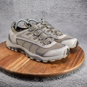 Irish Setter Grey Drifter Slip-On Hiking Shoes Leather/Nylon Men's - Size 9.5